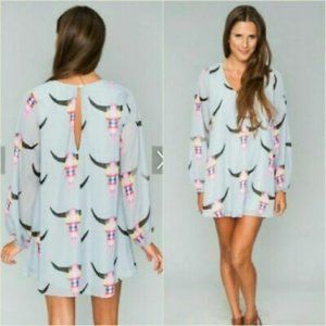 SMYMM Donna Michelle Tunic Lite Bright Bull Size M